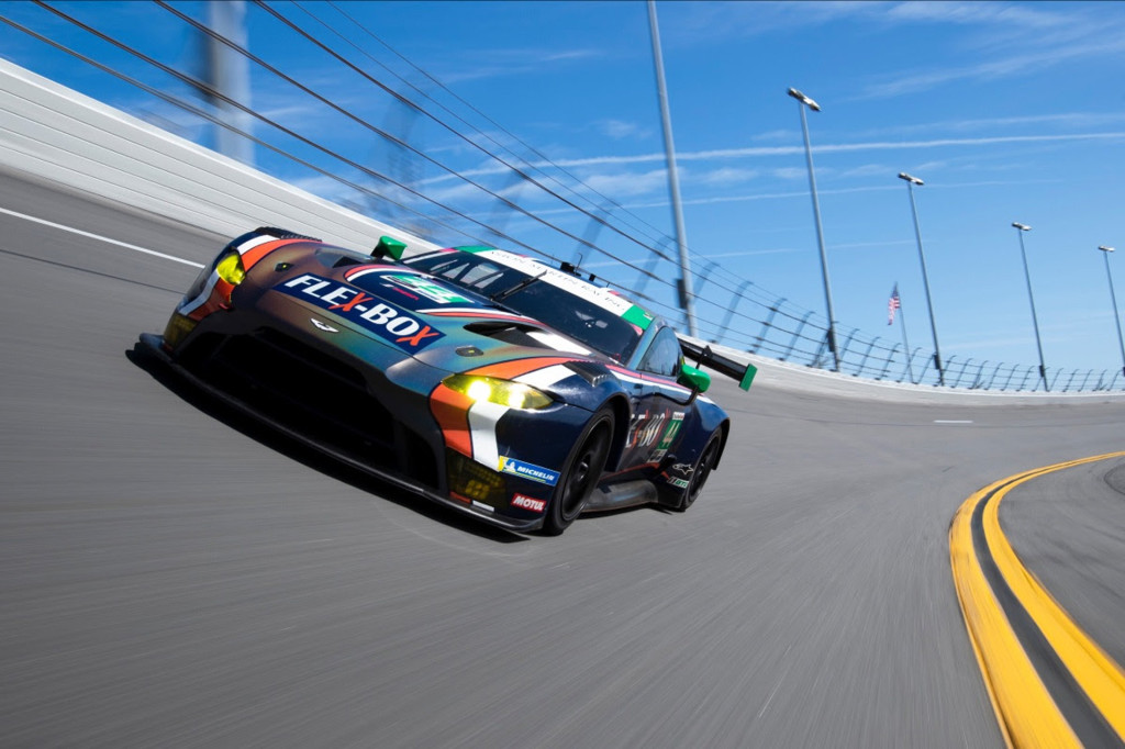 Aston Martin Vantage GT3 at the 2023 24 Hours of Daytona