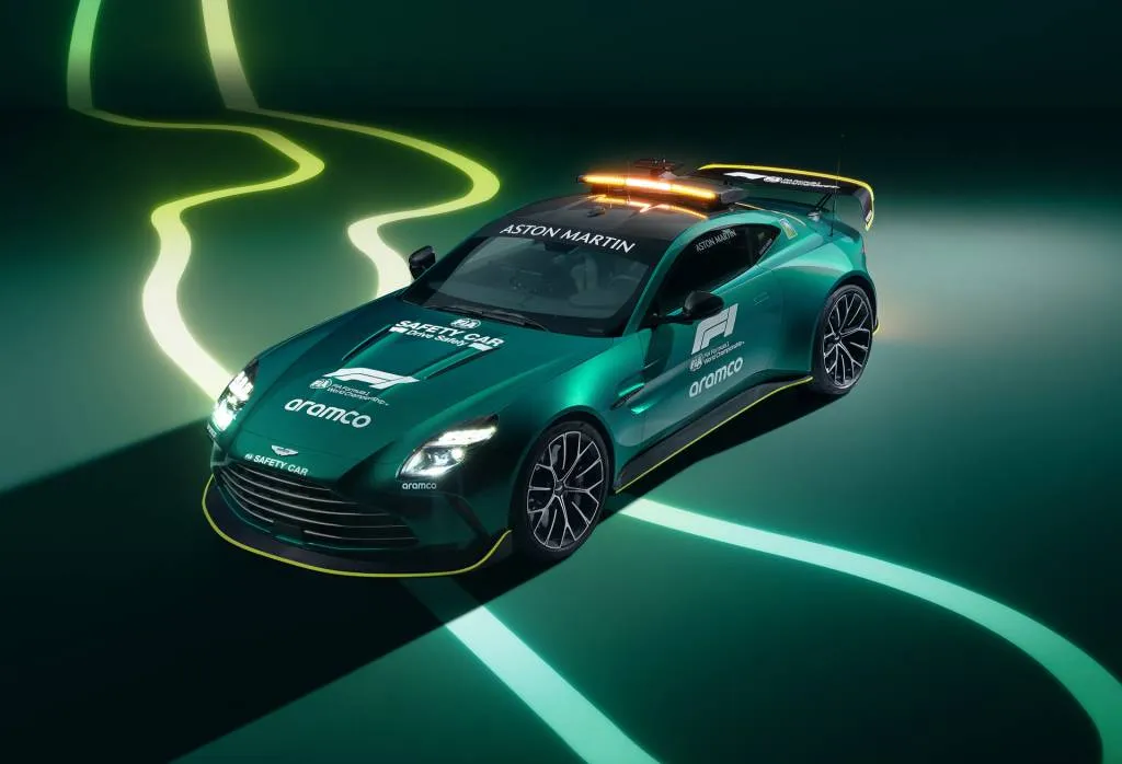 Aston Martin Vantage official safety car for the 2024 Formula 1 World Championship
