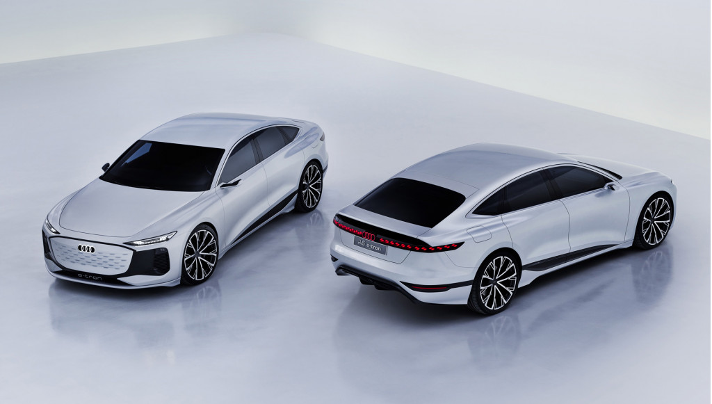 Konsep Audi A6 E-Tron - Pameran mobil Shanghai 2021