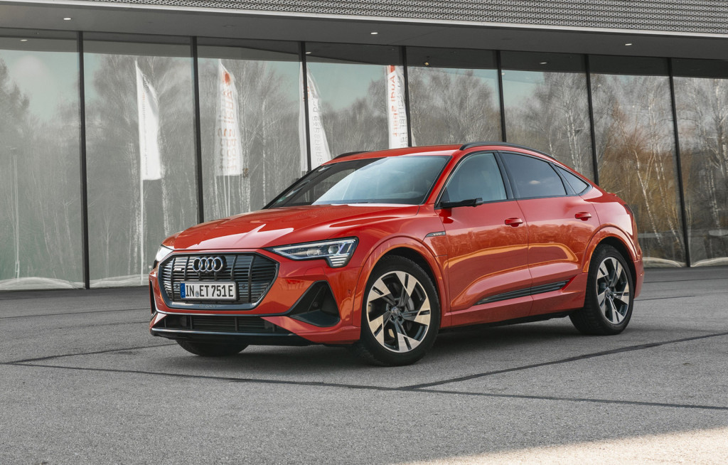 2020 Audi E-Tron Sportback earns Top Safety Pick+ from IIHS lead image