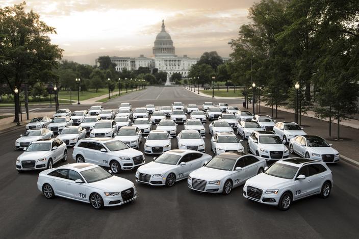 Audi of America stormed Capitol Hill over the weekend and staged a 'TDI Party'