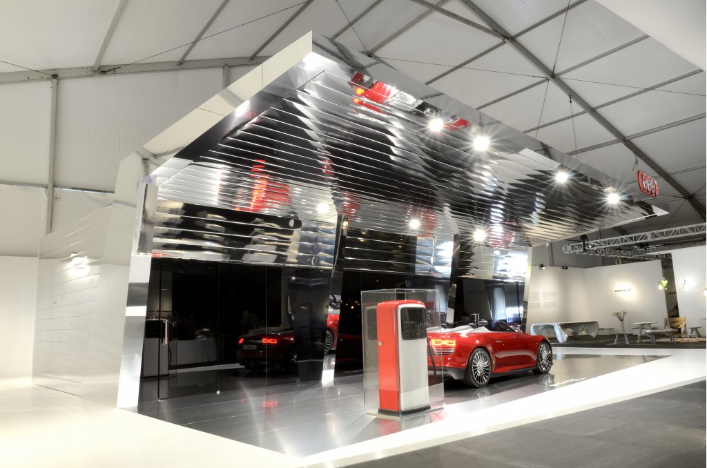 Image Audi's futuristic 'eden' charging station created by Mirko