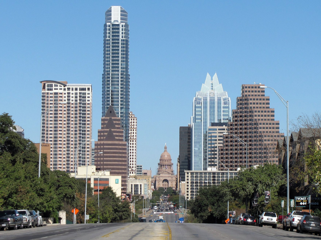 Austin, Texas (by Flickr user milpool79 via Wikimedia)