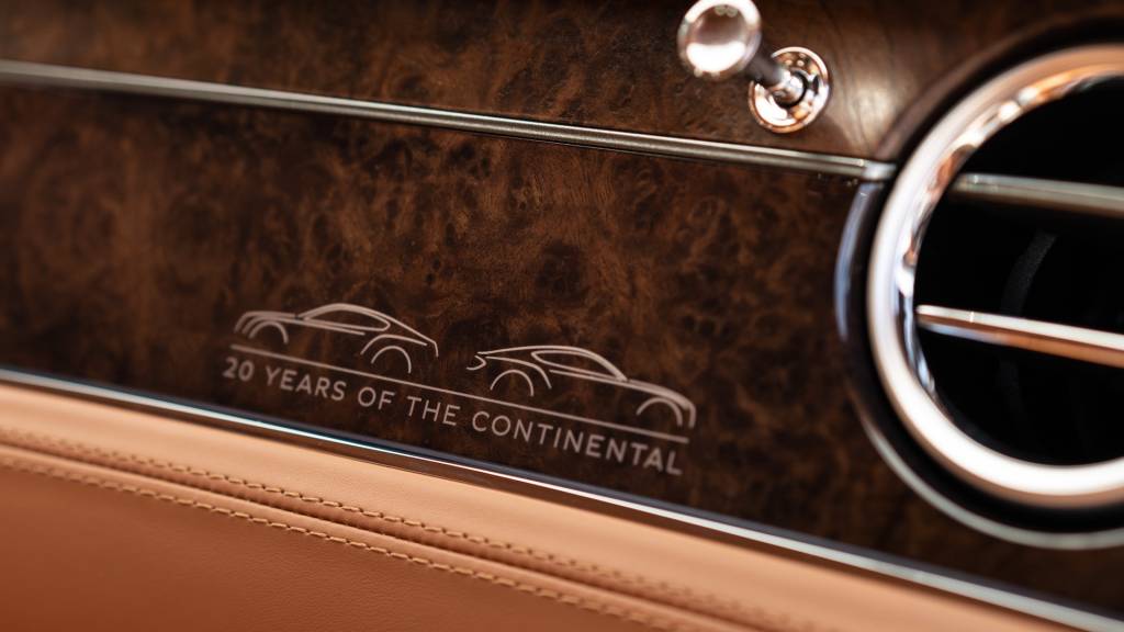 Bentley Continental GT 20e verjaardag