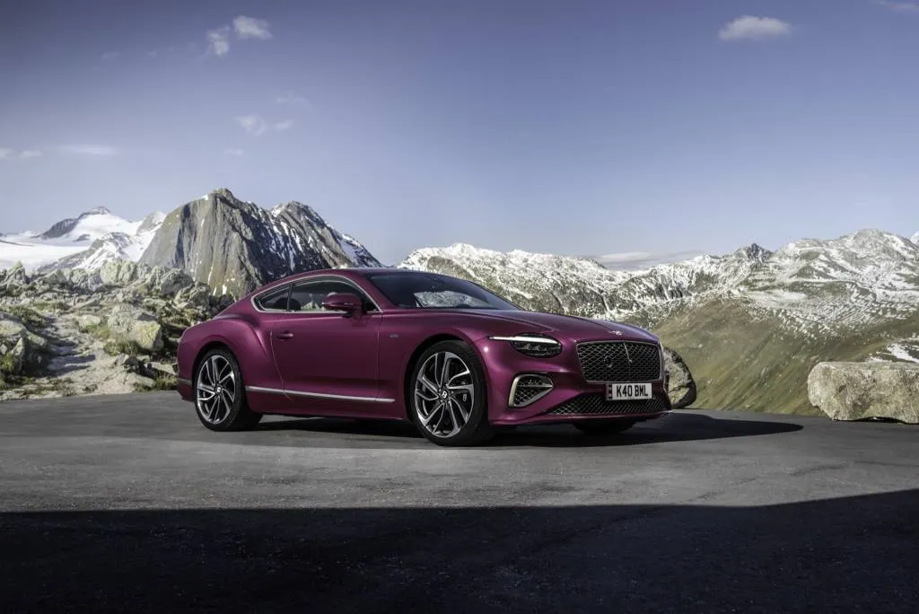 Bentley Continental GT Speed in Magenta