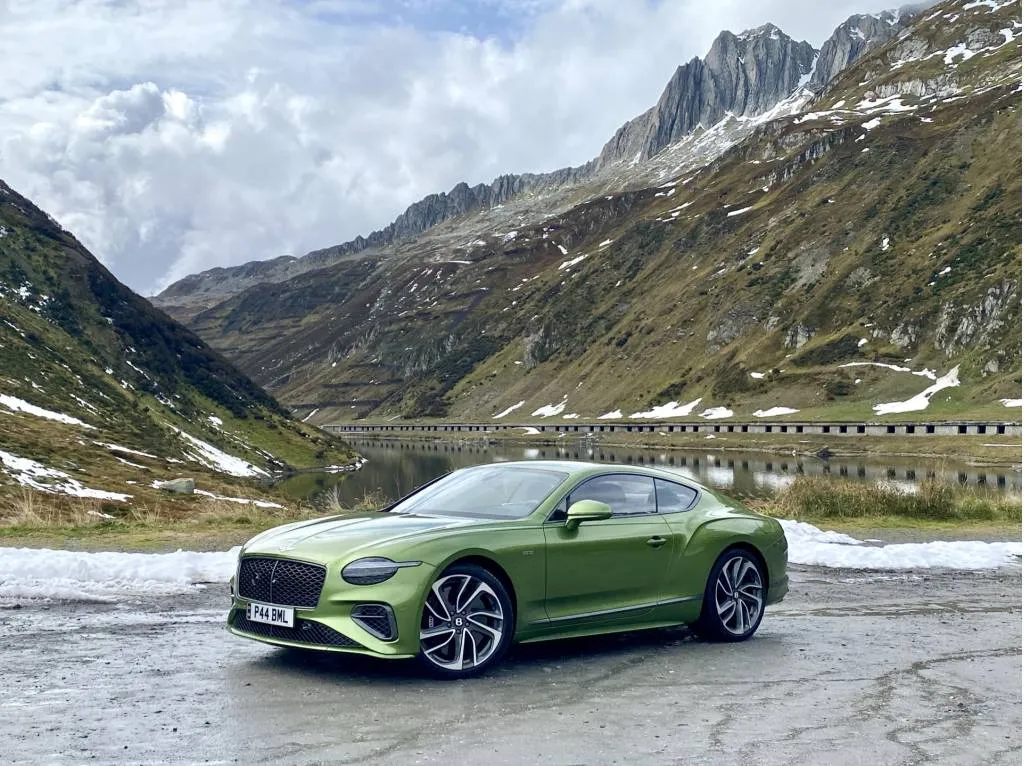 Bentley Continental GT Speed in Tourmaline Green