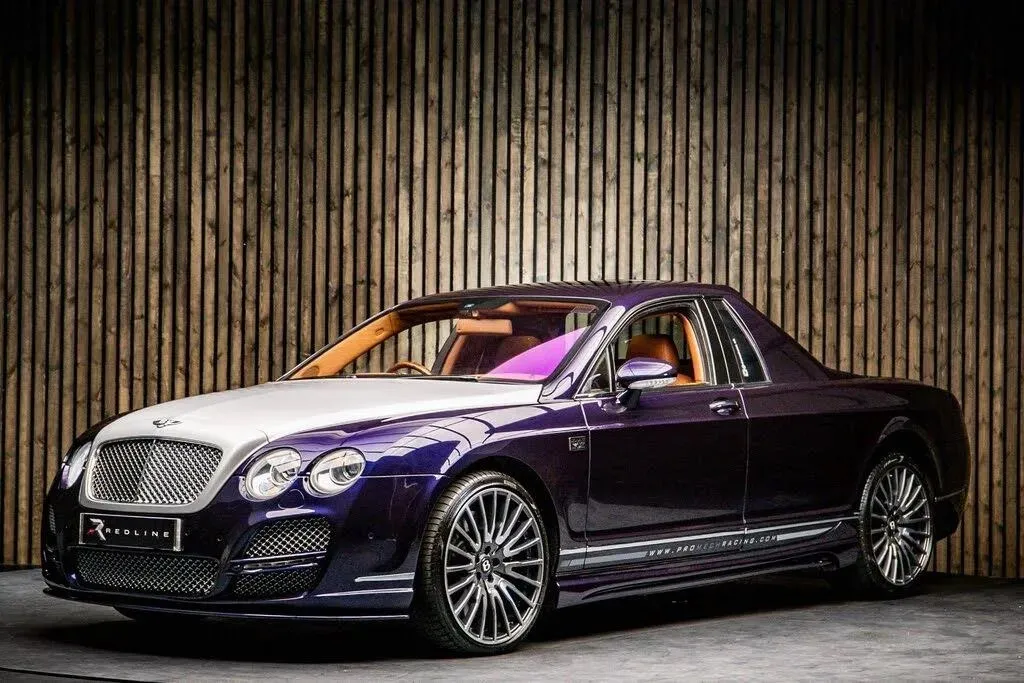 Bentley Flying Spur pick-up kan al uw luxegoederen vervoeren