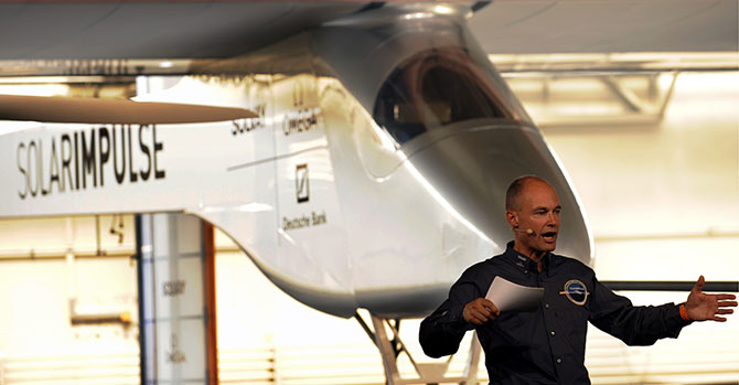 Bertrand Piccard and the 'Solar Impulse'