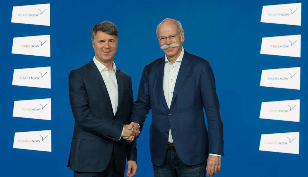 Daimler, BMW merge mobility operations with $1.1B investment lead image