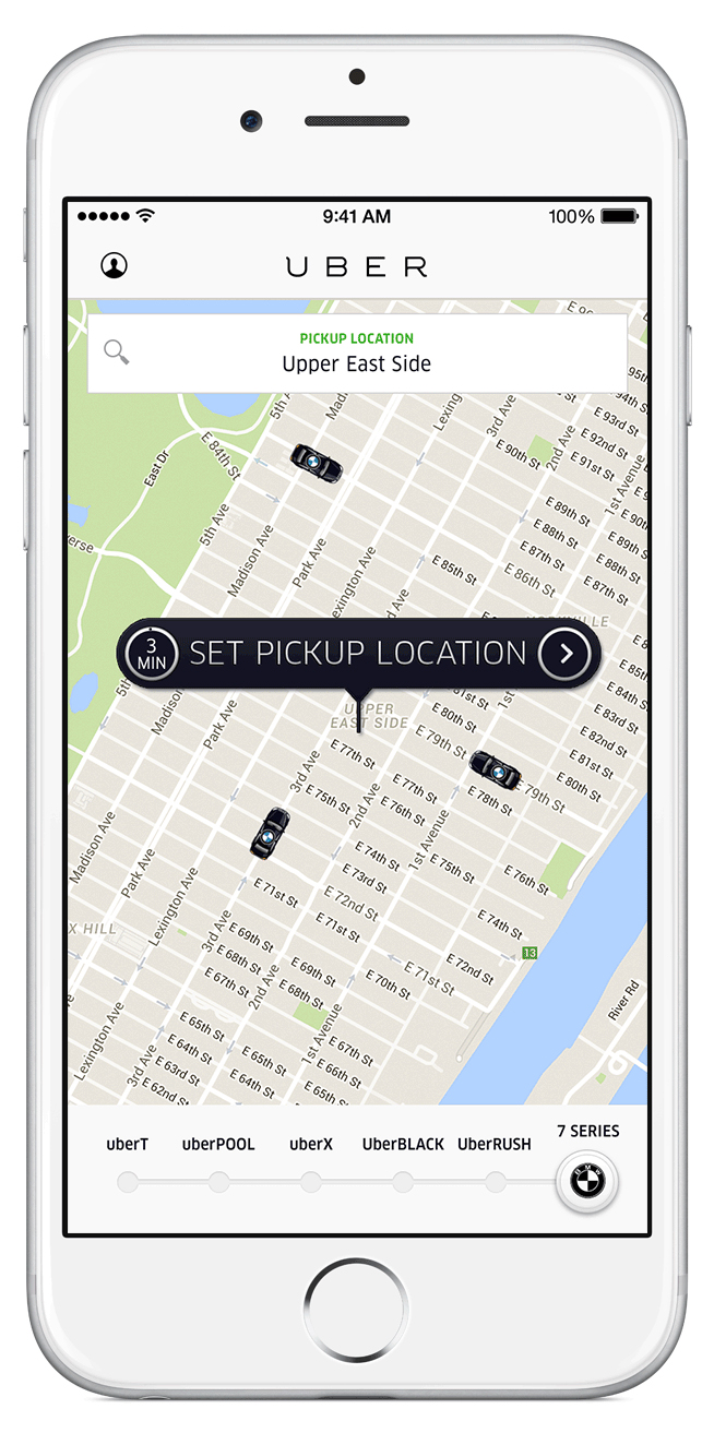 BMW Uber NYC