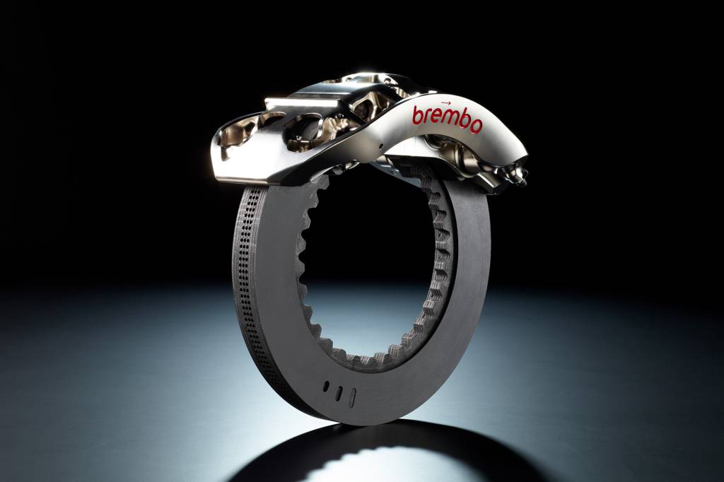 Bugatti Bolide's Brembo brake package