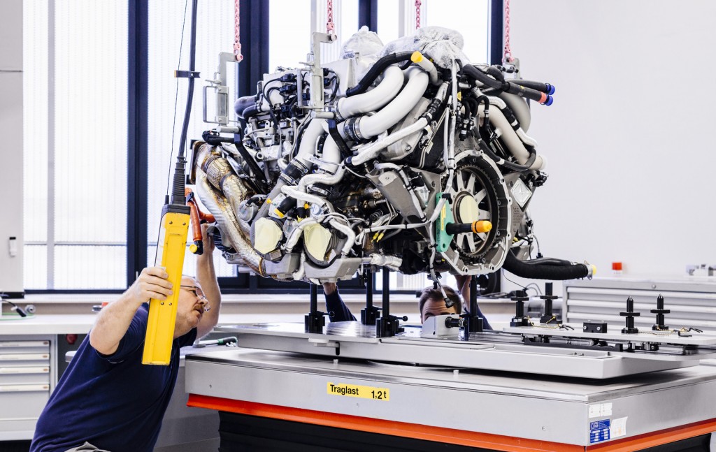 Bugatti Chiron production in Molsheim, France