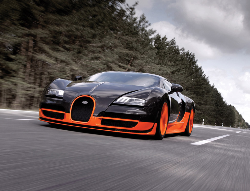 How fast can a bugatti veyron super sport go