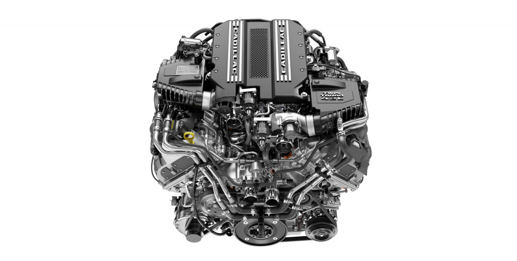 Cadillac 4.2-liter twin-turbocharged V-8
