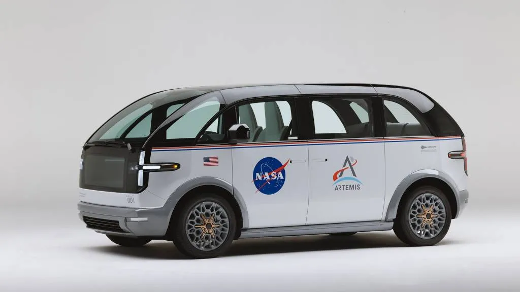 Canoo Crew Transportation Vehicle for NASA Artemis program