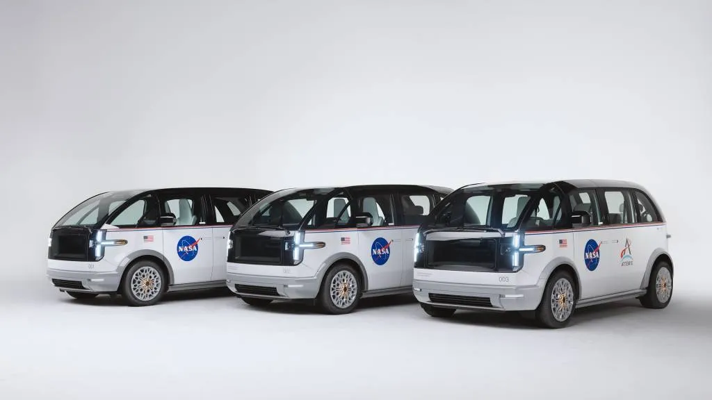 Canoo Crew Transportation Vehicles för NASA Artemis-programmet