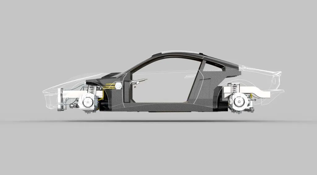 Caterham Project V electric sports car