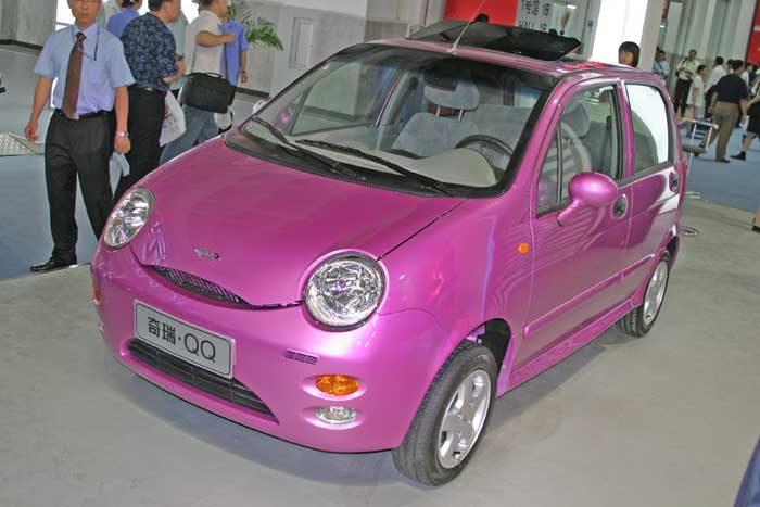 Pink Daewoo Matiz