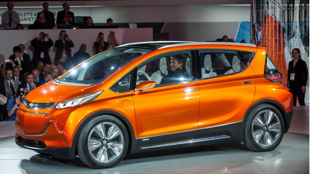  Chevrolet Bolt EV concept, Salon de l'auto de Detroit 2015 