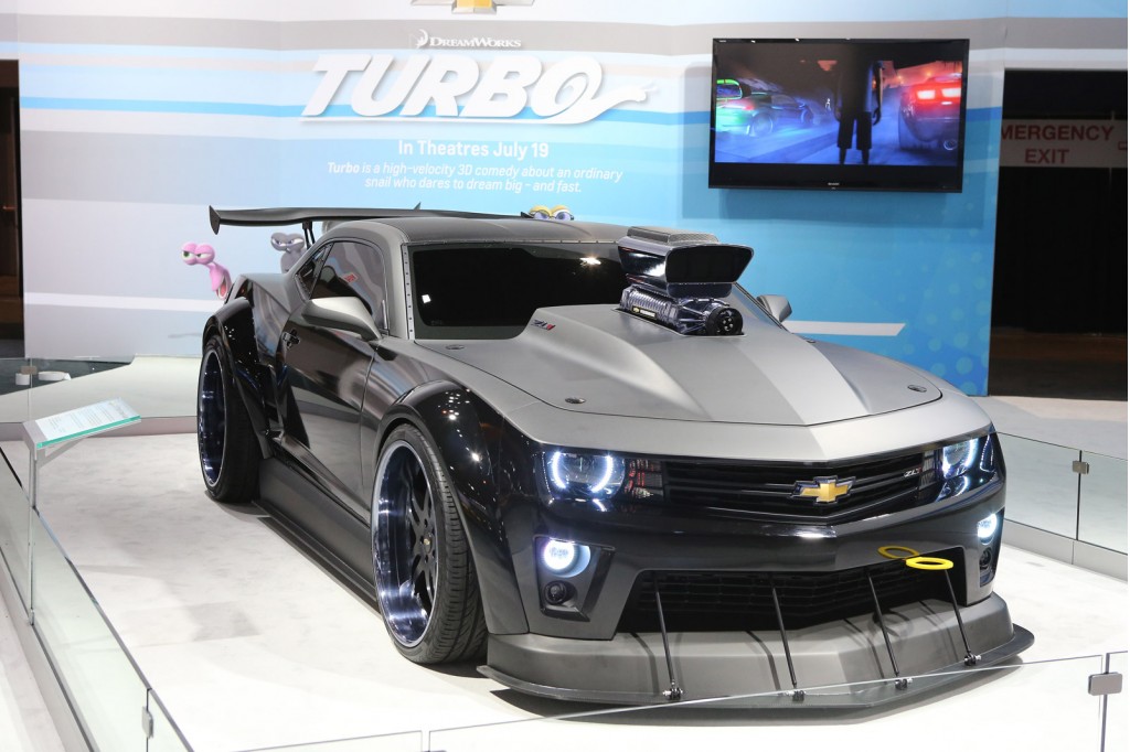  Amenazante concepto Camaro construido para celebrar la próxima película 'Turbo'