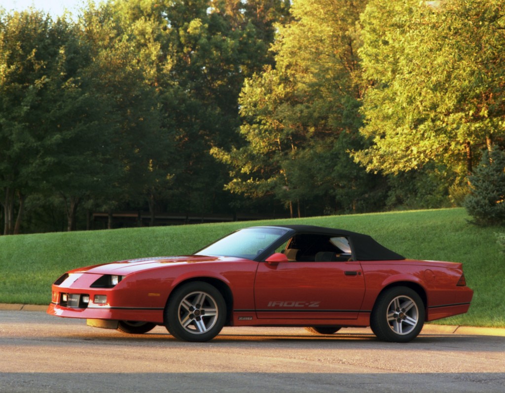 1987 Chevrolet Camaro IROC-Z convertible