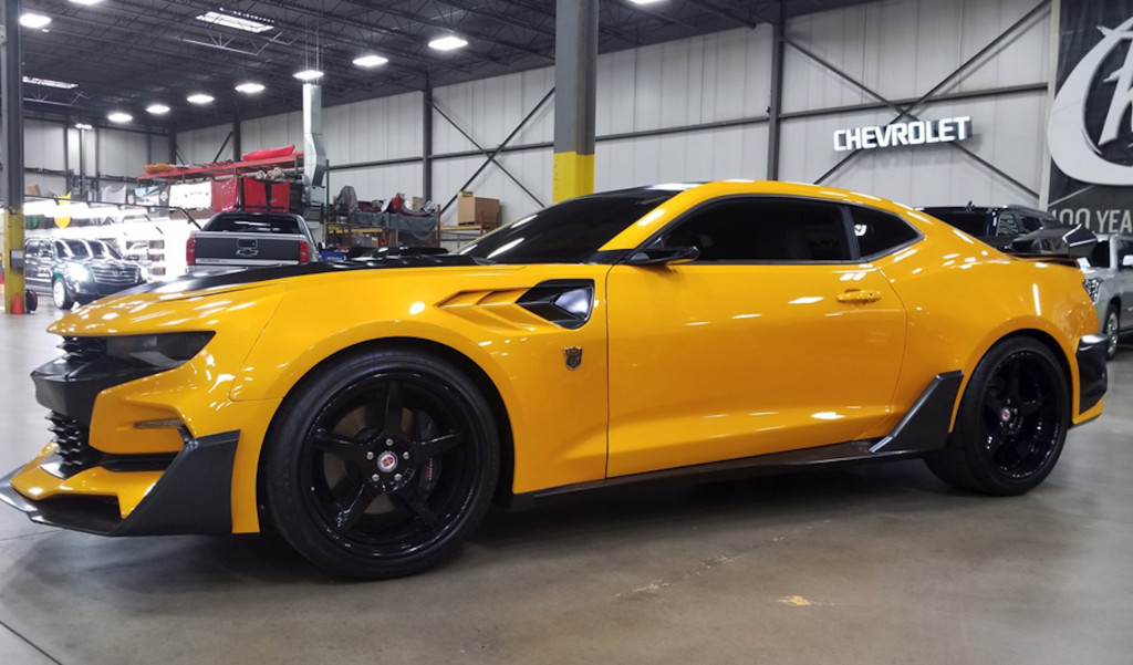 All 4 Bumblebee Camaros from 