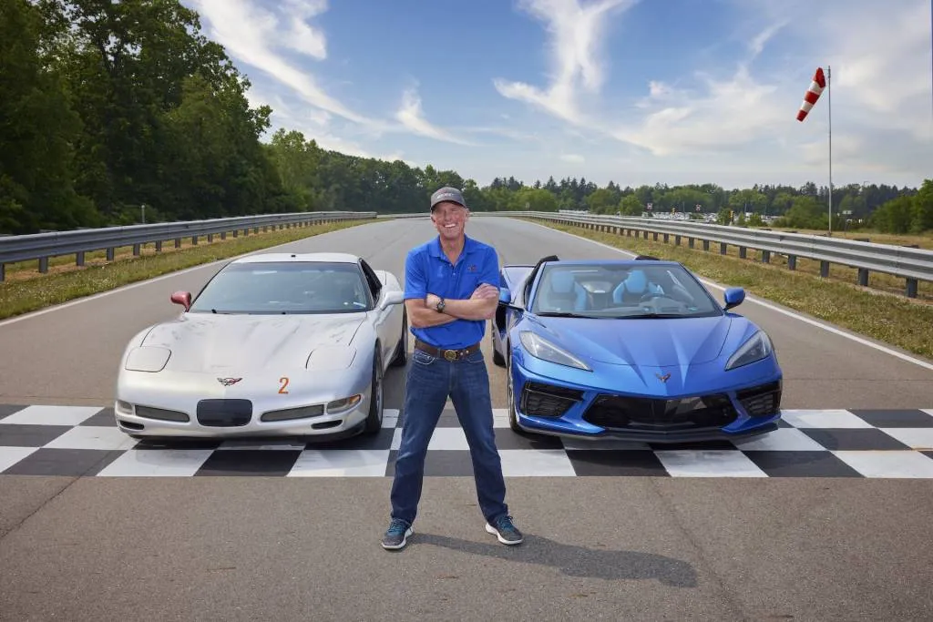 Outgoing Chevy Corvette boss immortalized on C8 ZR1