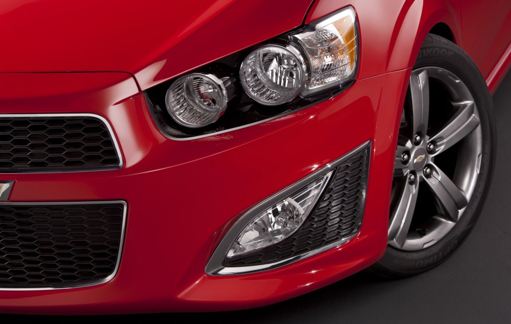  El Chevy Sonic RS Detroit Auto Show presenta su paquete deportivo