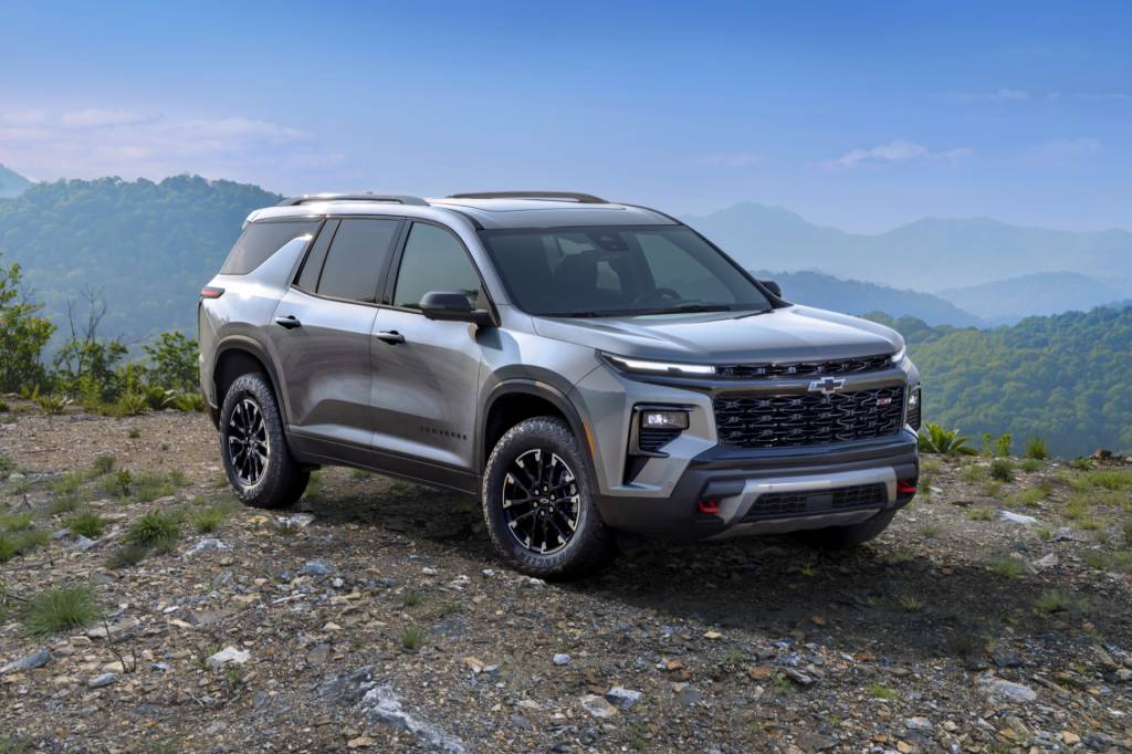 2024 Chevy Traverse's new Z71 grade aims for the trailhead