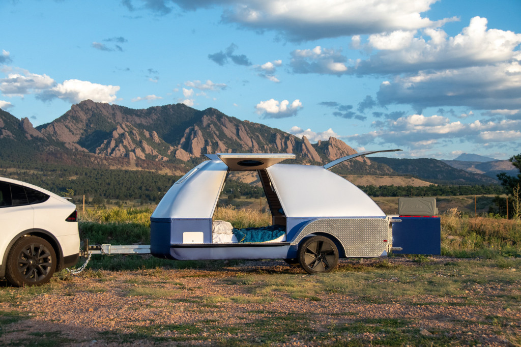 Colorado Teardrops - Trailer perjalanan listrik The Boulder