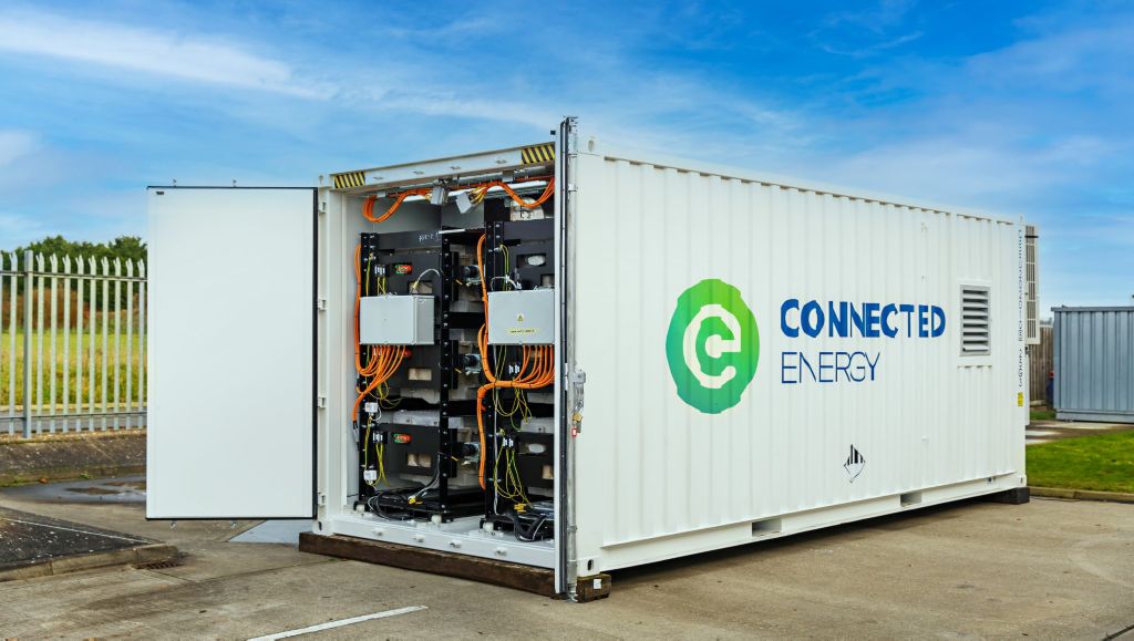 Connected Energy batteri energilagringsenhet