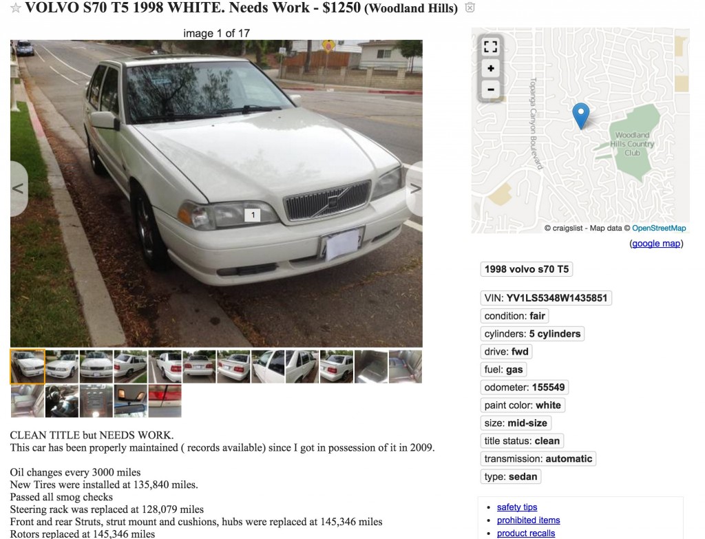 17 must-do tips for selling your car on Craigslist