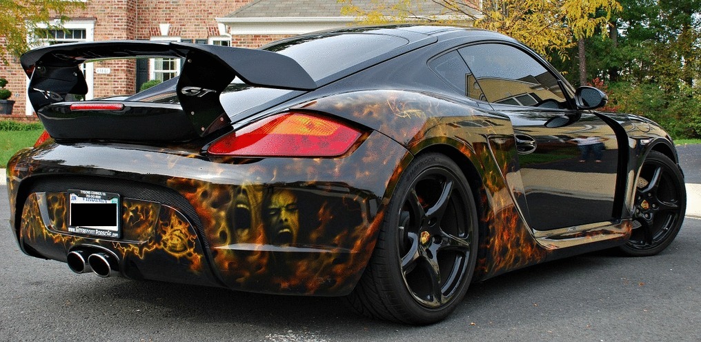 custom cayman s with techart wide body kit and paint job_100366822_l