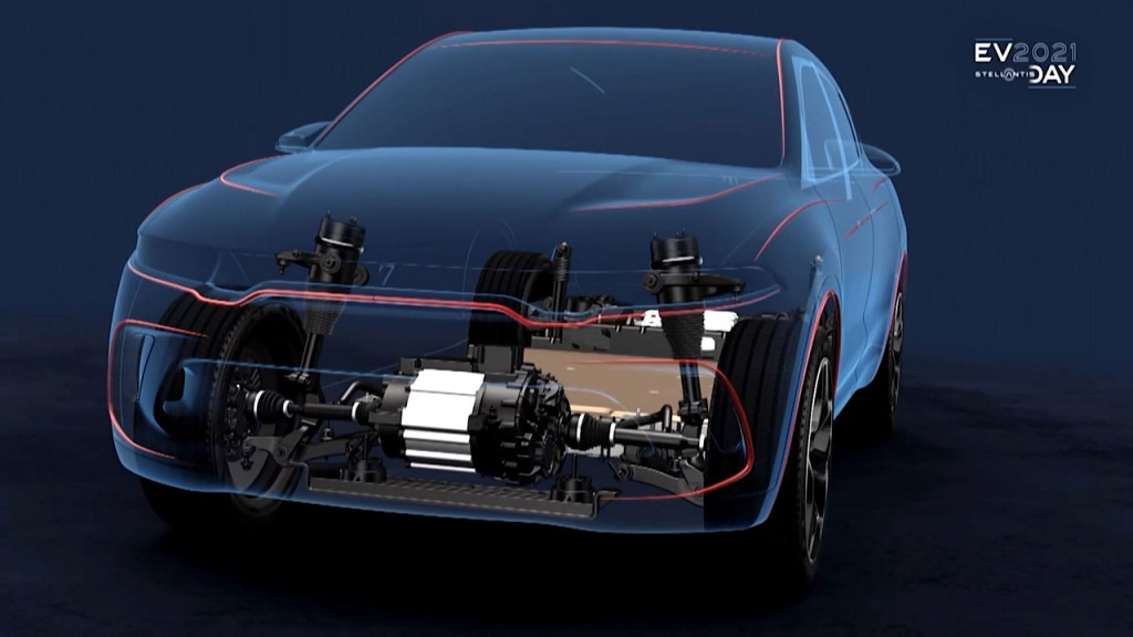 Dodge EV kas arabası ve platformu - 2021 Stellantis EV Günü