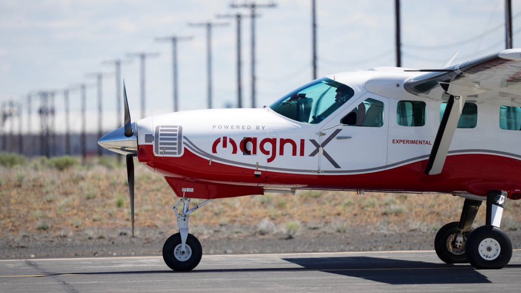 Elektrisk Cessna husvagn (foto av MagniX)