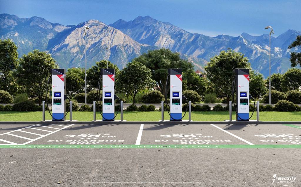 Electrify America EV Charger for Rocky Mountain Power Utility