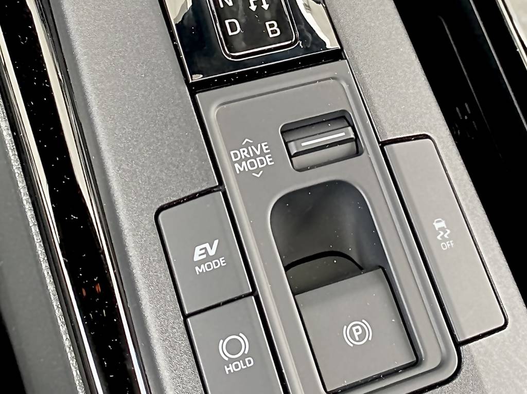 EV mode button in 2023 Toyota Prius