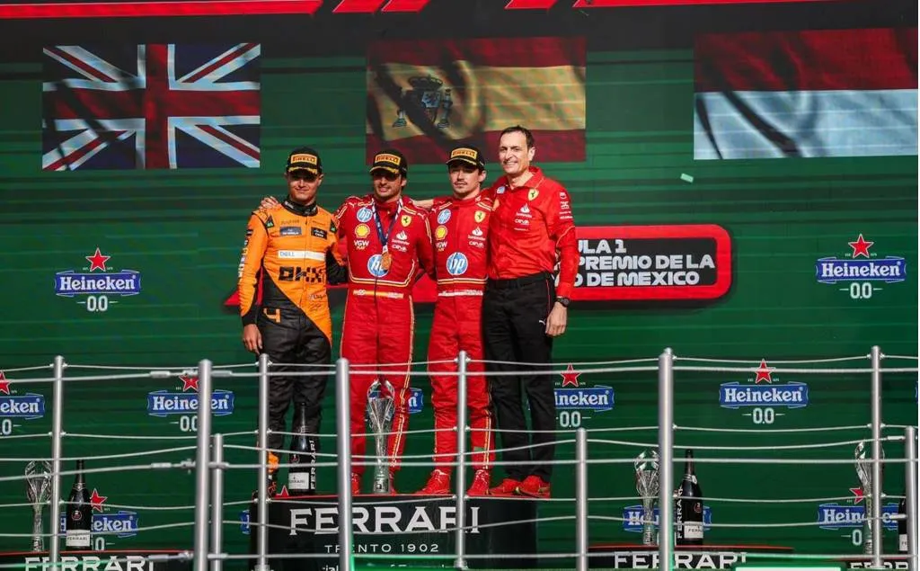 ferrari at the 2024 formula 1 mexican grand prix  photo via ferrari 100946816 l - Auto Recent