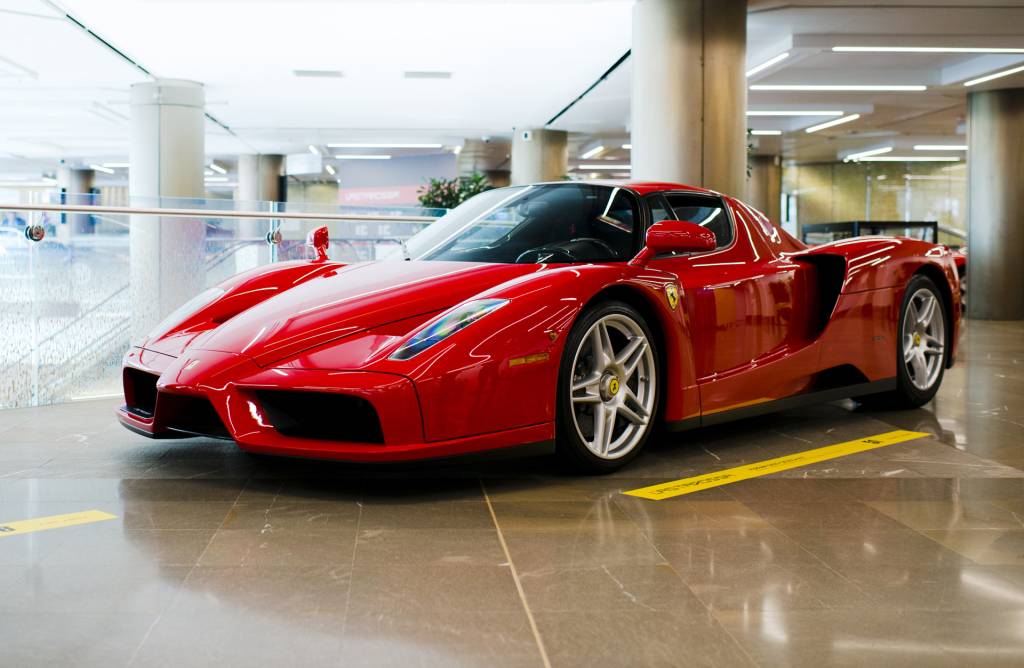 Ferrari Enzo ägdes en gång av Fernando Alonso - Fotokredit: Monaco Car Auctions