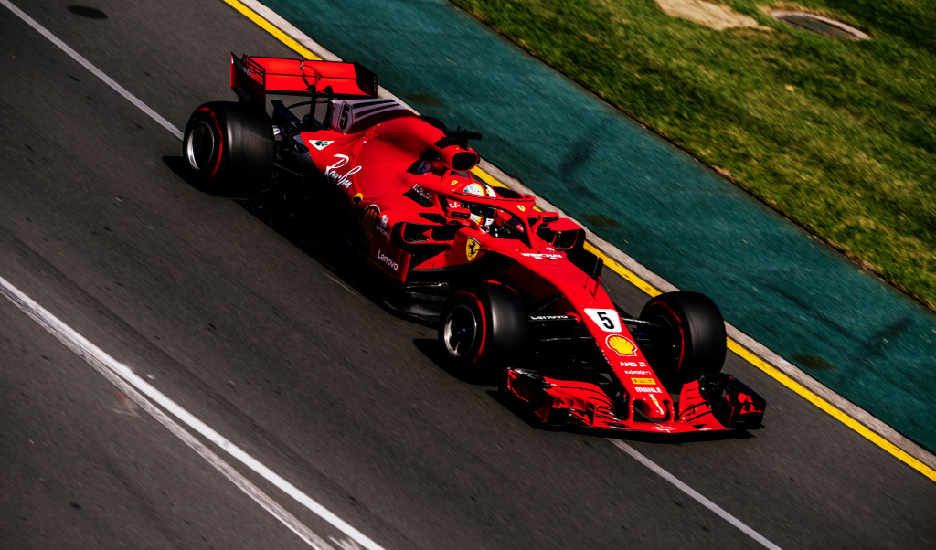 Luck Ferrari's side as Vettel takes win at Formula Australian Grand Prix