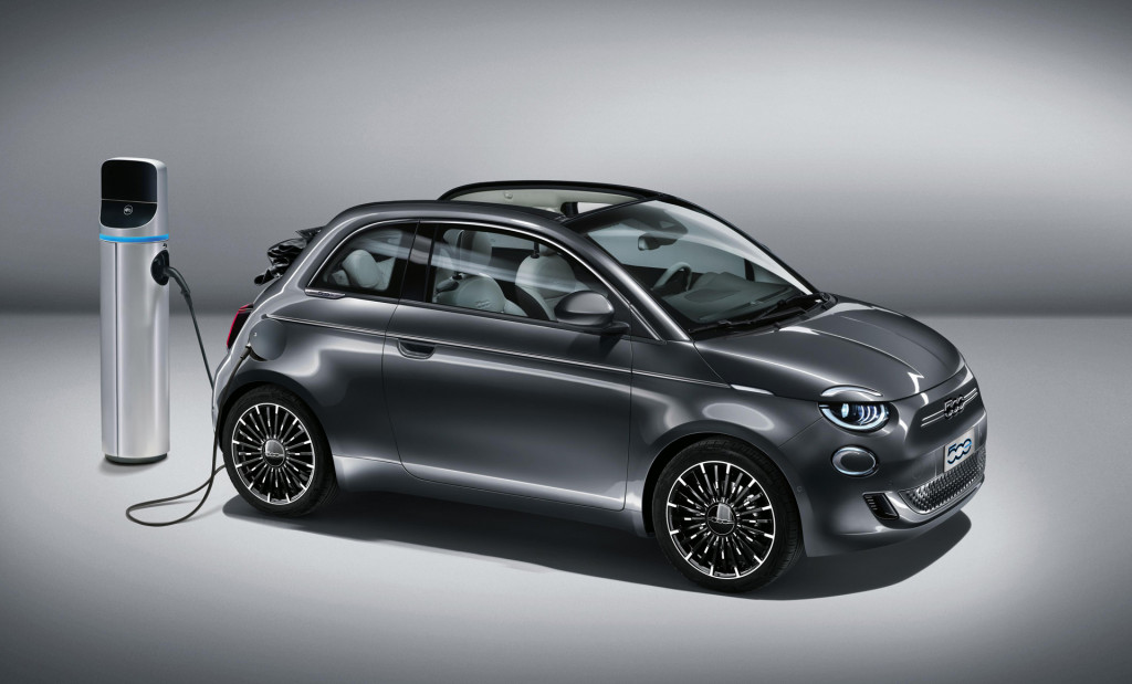 Fiat redesigns iconic 500 minicar as an EV