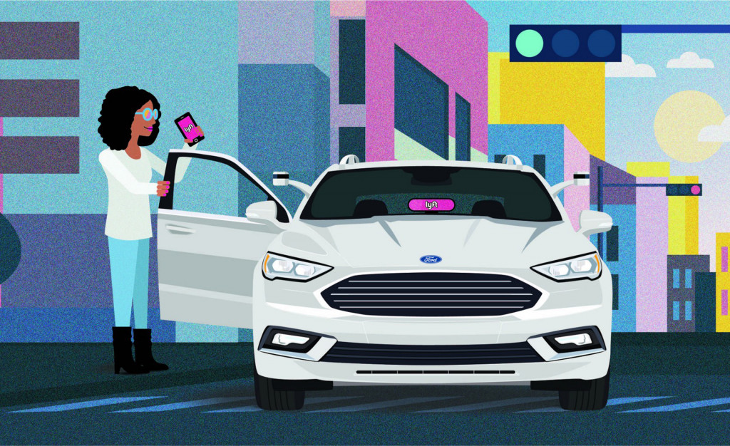 Ford and Lyft partner on self-driving cars