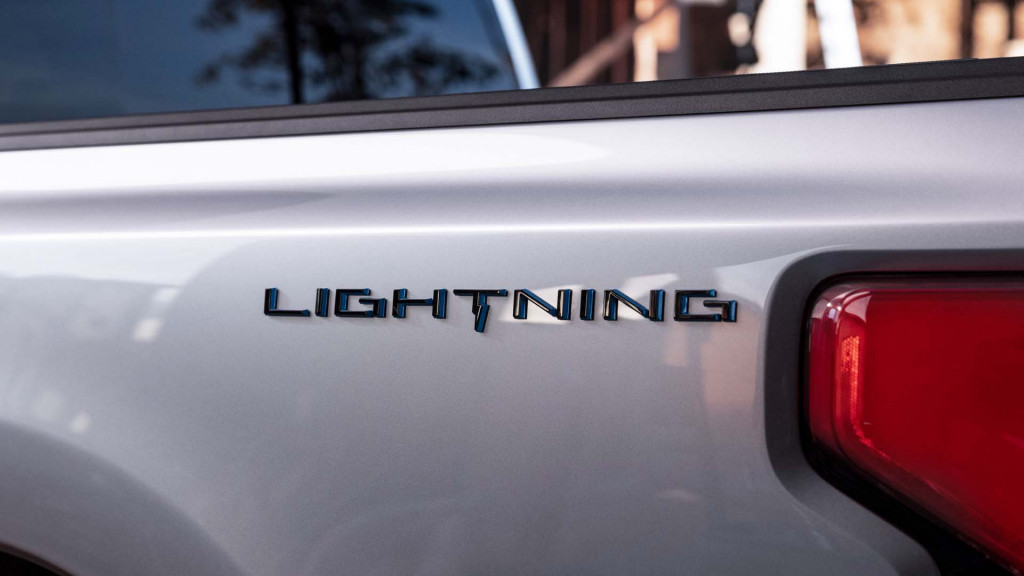 Electric Ford F-150 Lightning teaser
