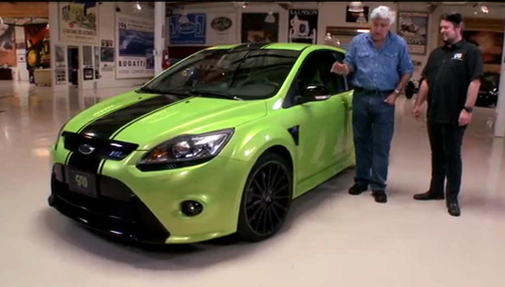 Ford Focus Rs Touches Down In Jay Leno S Garage Video
