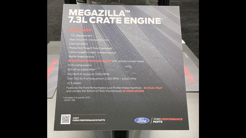 Ford Megazilla crate engine