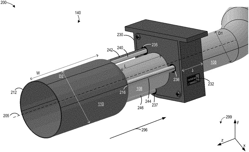 Ford retractable exhaust system patent image