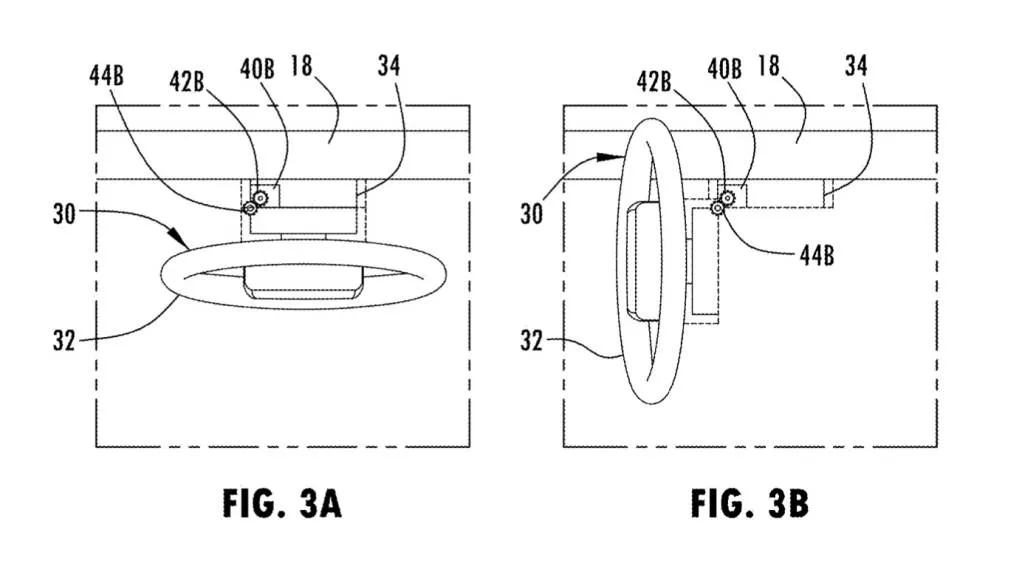 ford steering wheel assist handle patent image 100913278 l - Auto Recent