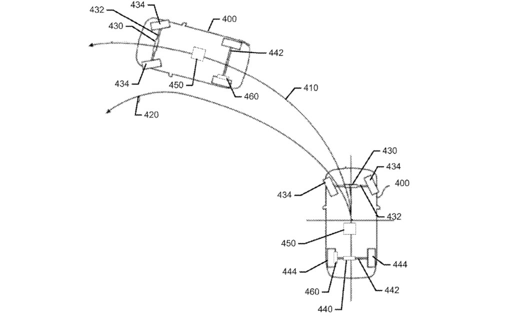 Ford turn-assist mode patent image