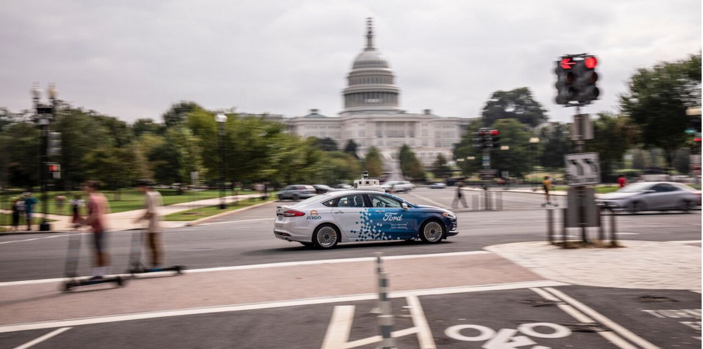 Ford self-driving cars in Washington DC