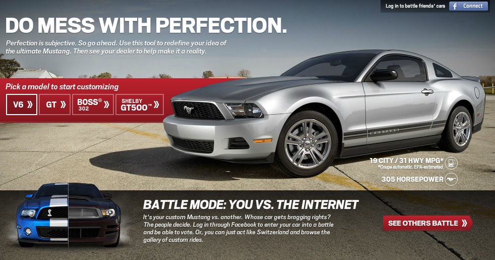 Ford Mustang Customizer Website Urges Fans To Design Duel